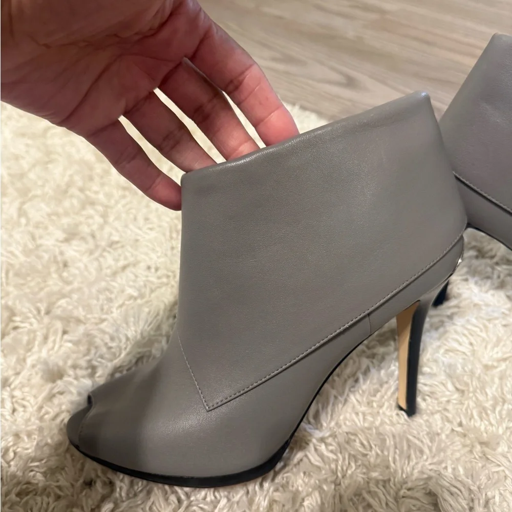 Michael Kors Sleek Gray Ankle Booties